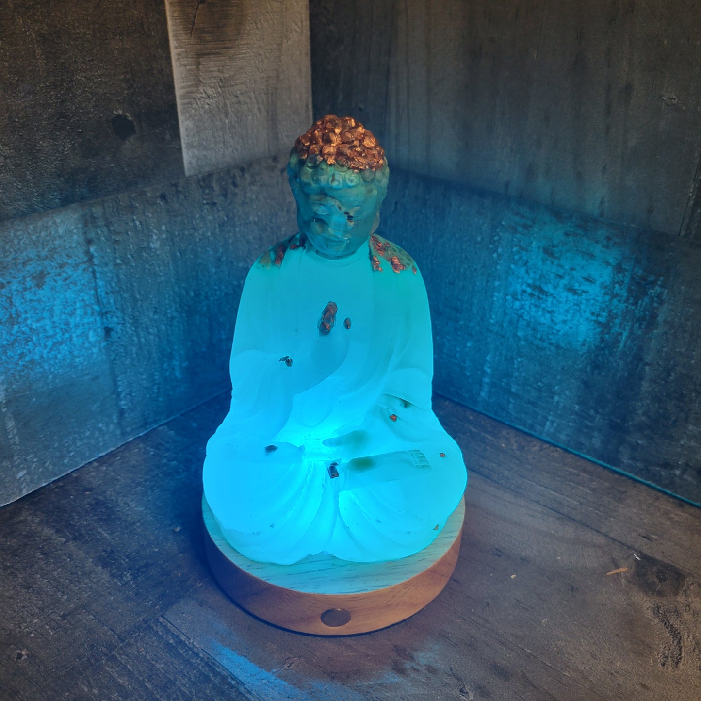 Turquoise Crown Buddha