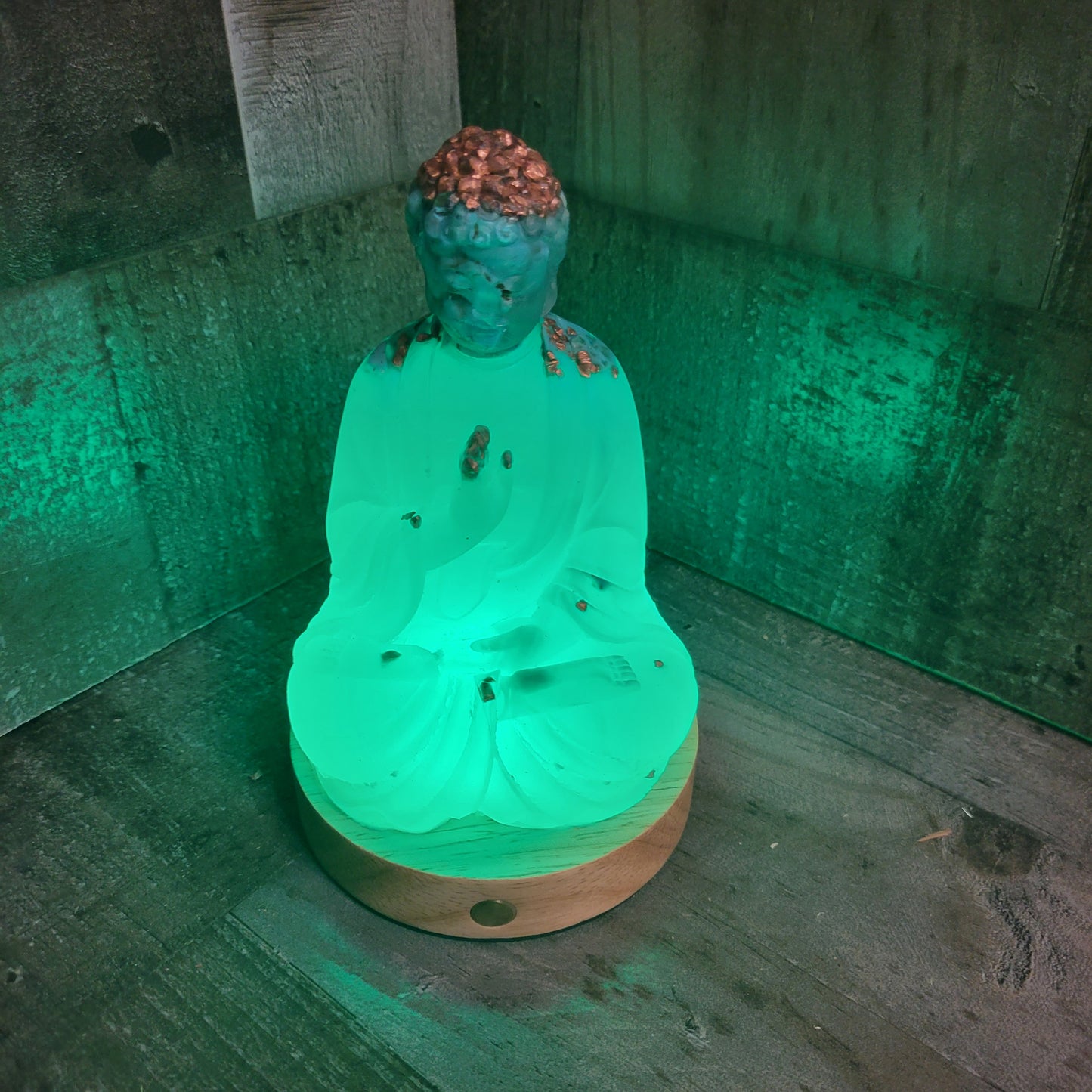 Turquoise Crown Buddha