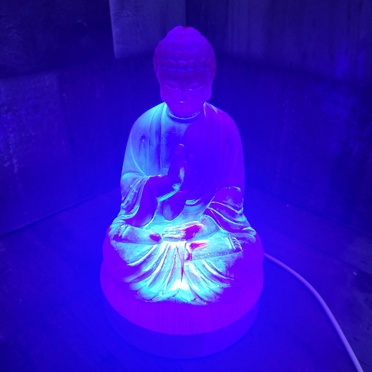 Inner Glow Red Buddha